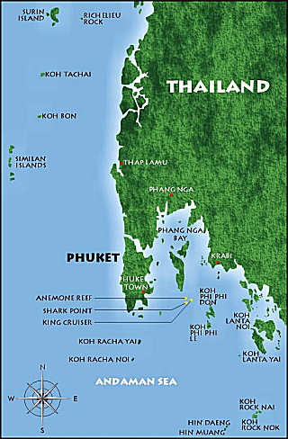 Phuket Thailand Dive Sites