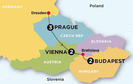 Five Country Itinerary - The World Tour
